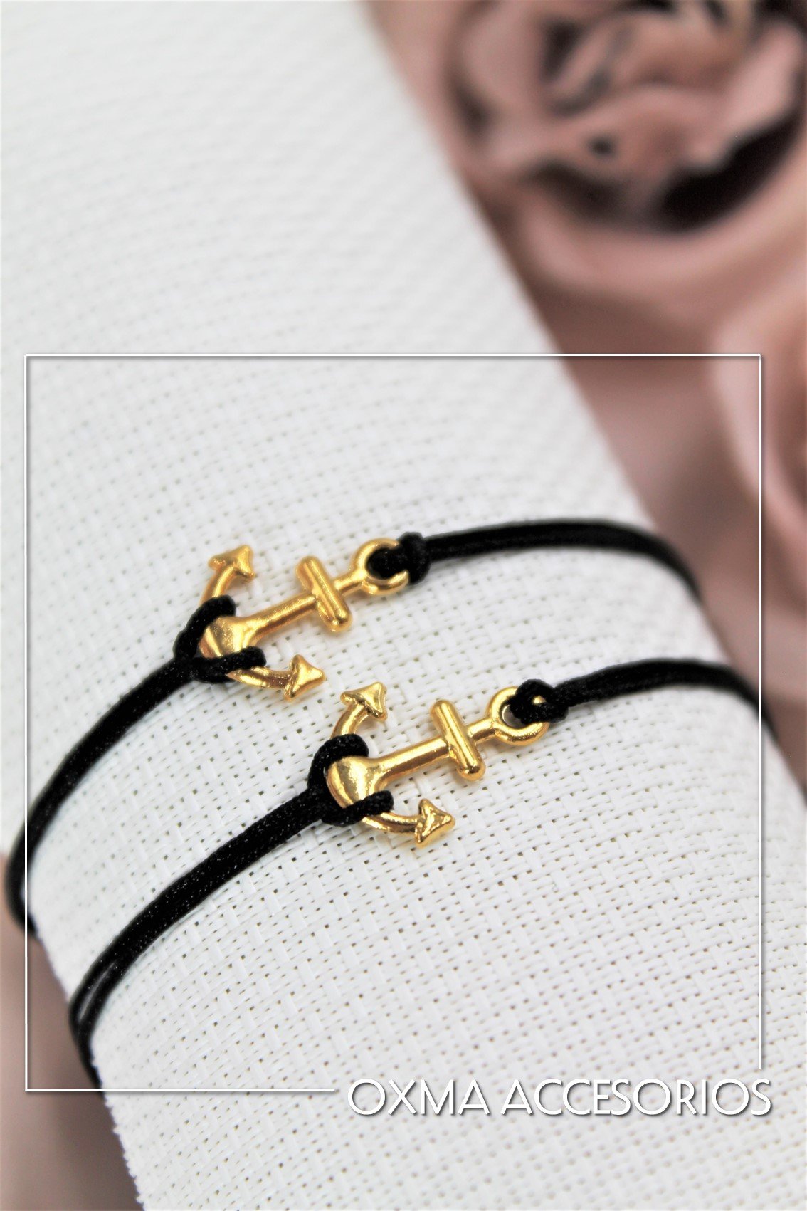 pulseras juntos-anclas