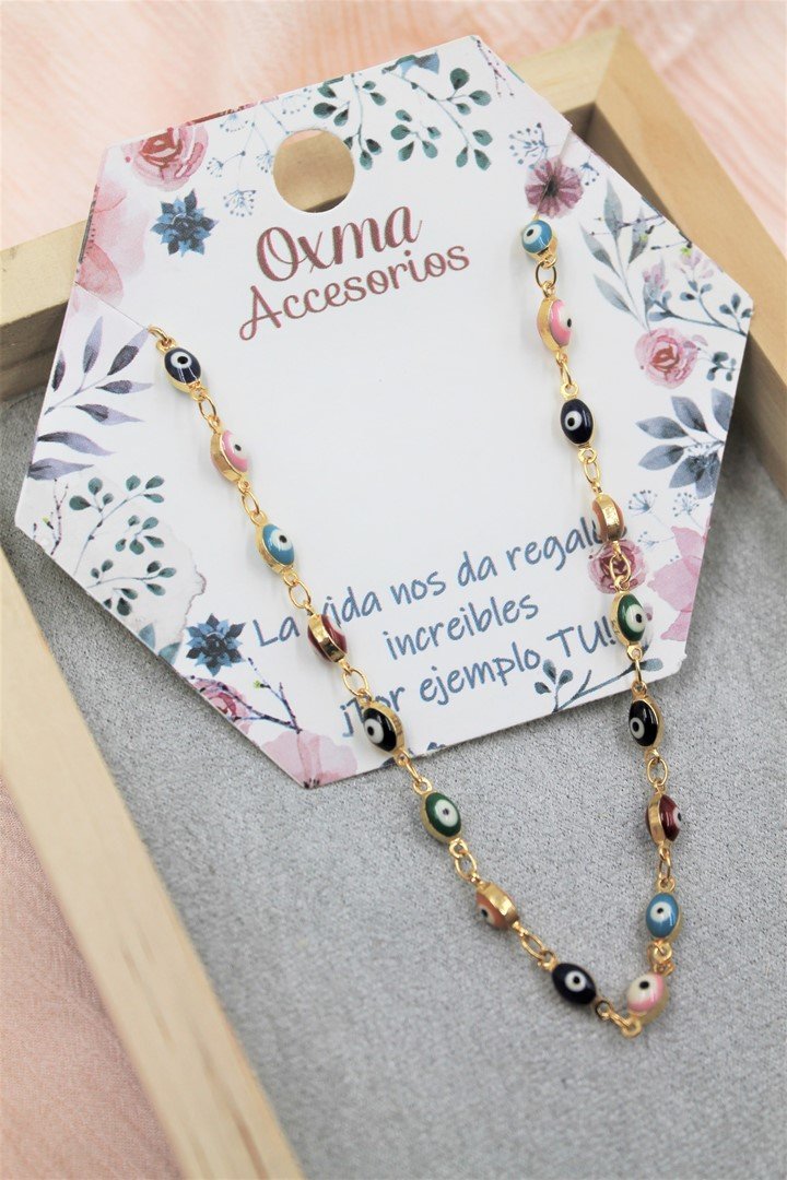 tobillera ojo protector