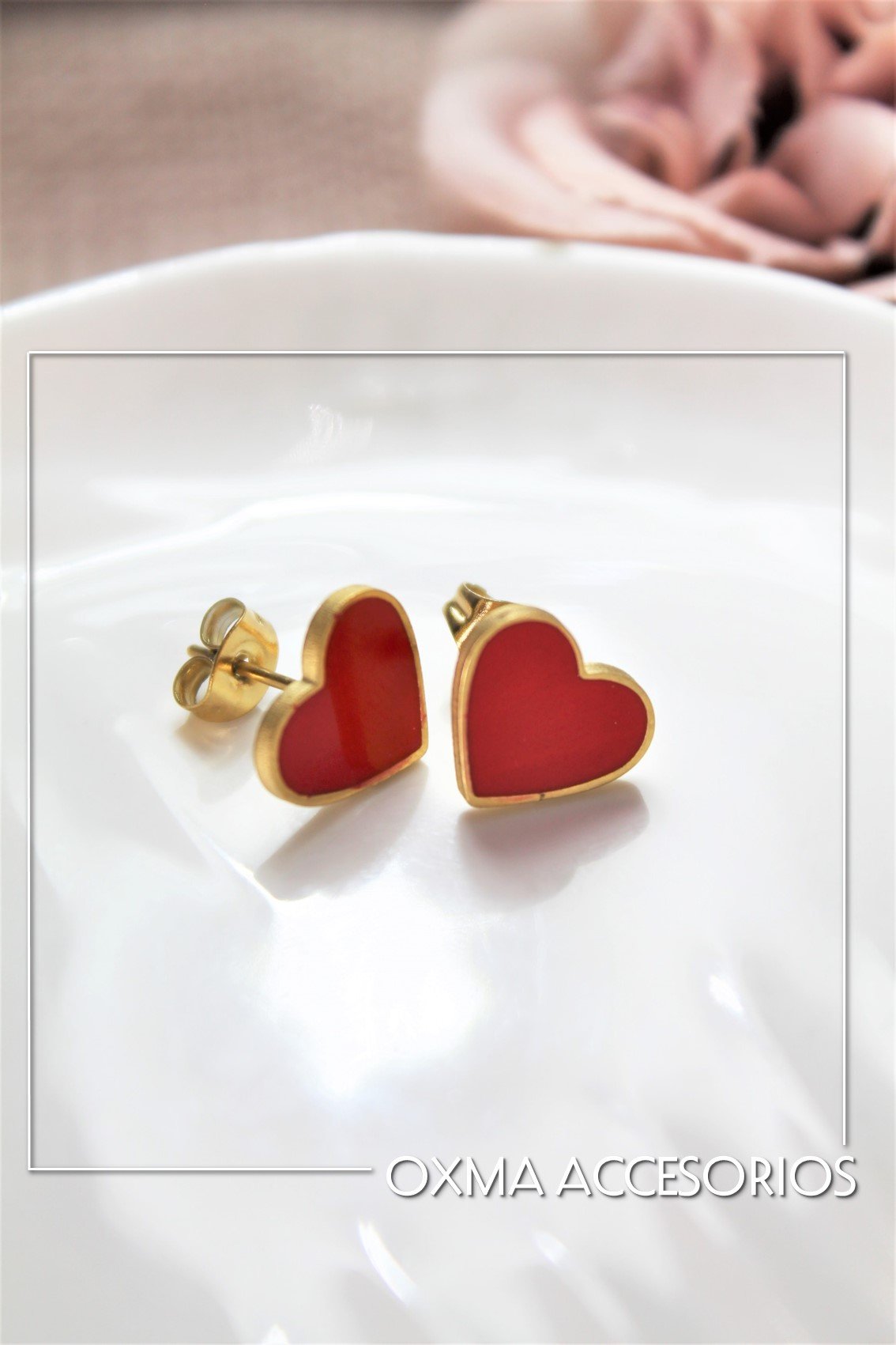 topos corazones de colores