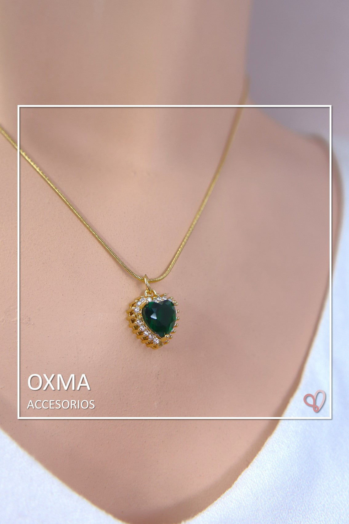 CONJUNTO CORAZÓN VERDE