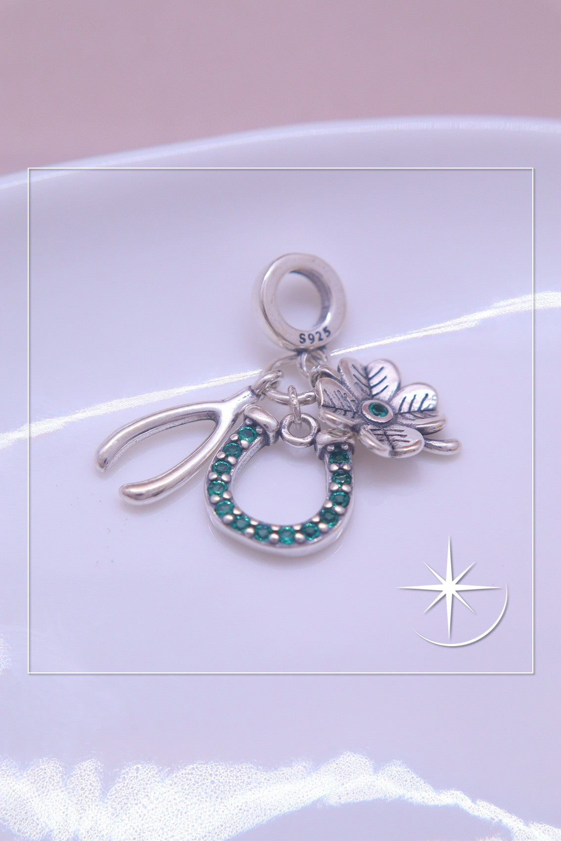 CHARMS TRIOLOGÍA DE LA FORTUNA PLATA LEY 925