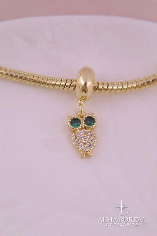 CHARMS BÚHO MÍSTICO RODIO