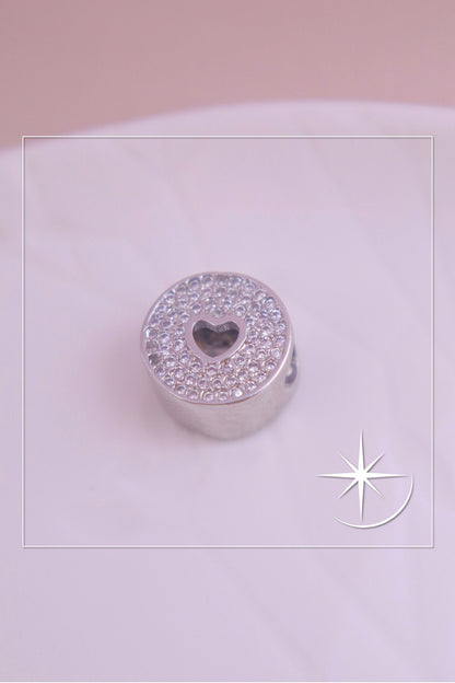 CHARMS ENCANTO CORAZÓN RODIO