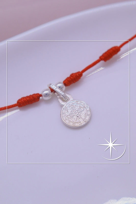 PULSERA SAN BENITO PLATA LEY 925