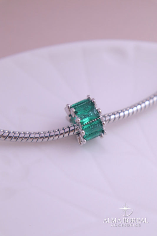 CHARMS BRILLO ESMERALDA RODIO