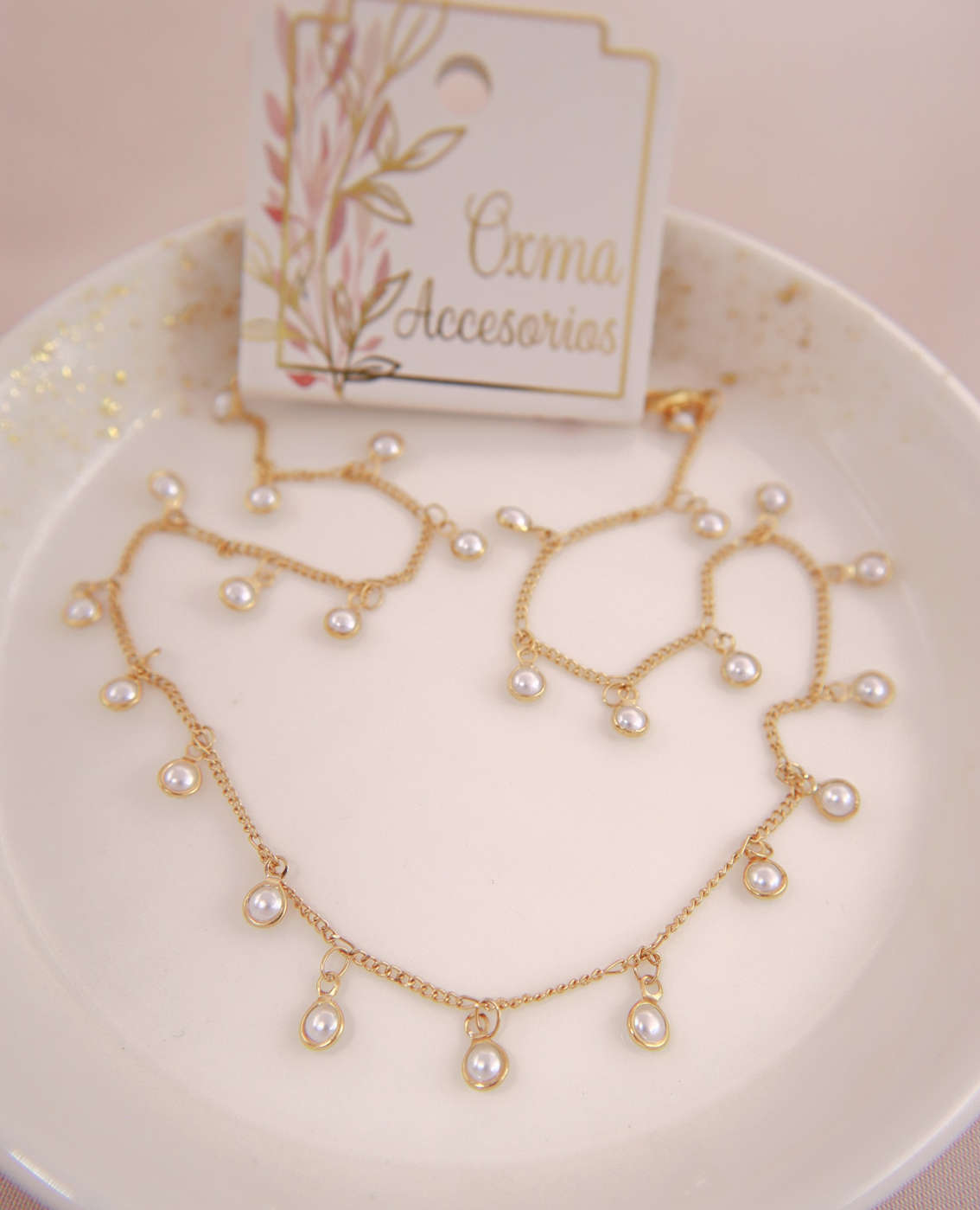 GARGANTILLA PERLAS COLGANTES