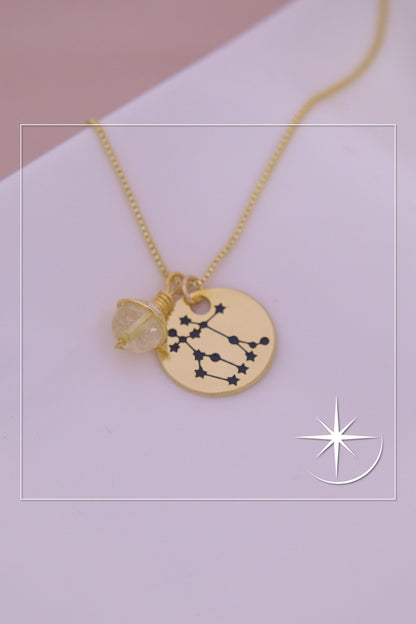 COLLAR SIGNO ZODIACAL GÉMINIS