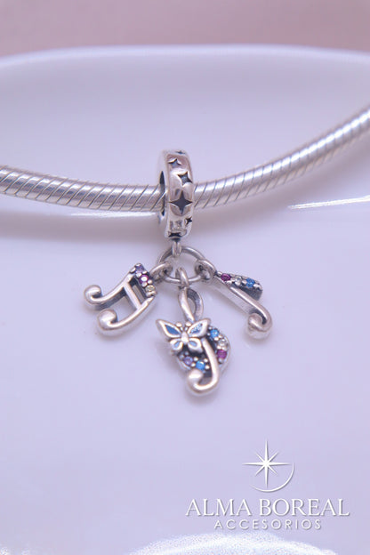 CHARMS NOTAS MÁGICAS PLATA LEY 925