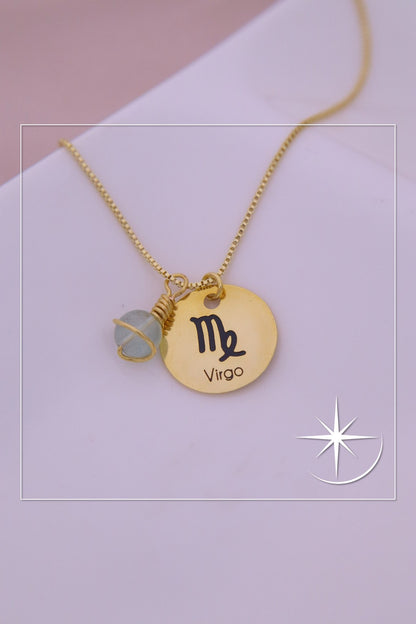 COLLAR SIGNO ZODIACAL VIRGO