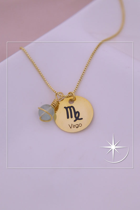 COLLAR SIGNO ZODIACAL VIRGO