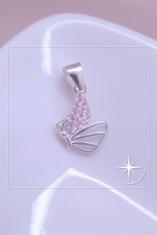 DIJE MARIPOSA PLATA LEY 925