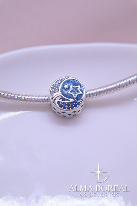 CHARMS  LUNA & ESTRELLA PLATA LEY 925