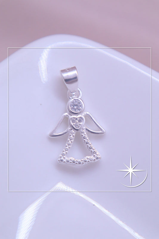 DIJE ÁNGEL PLATA LEY 925