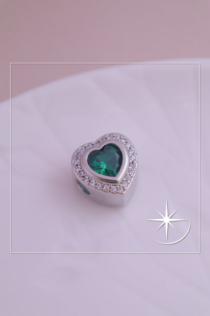 CHARMS CORAZÓN RODIO