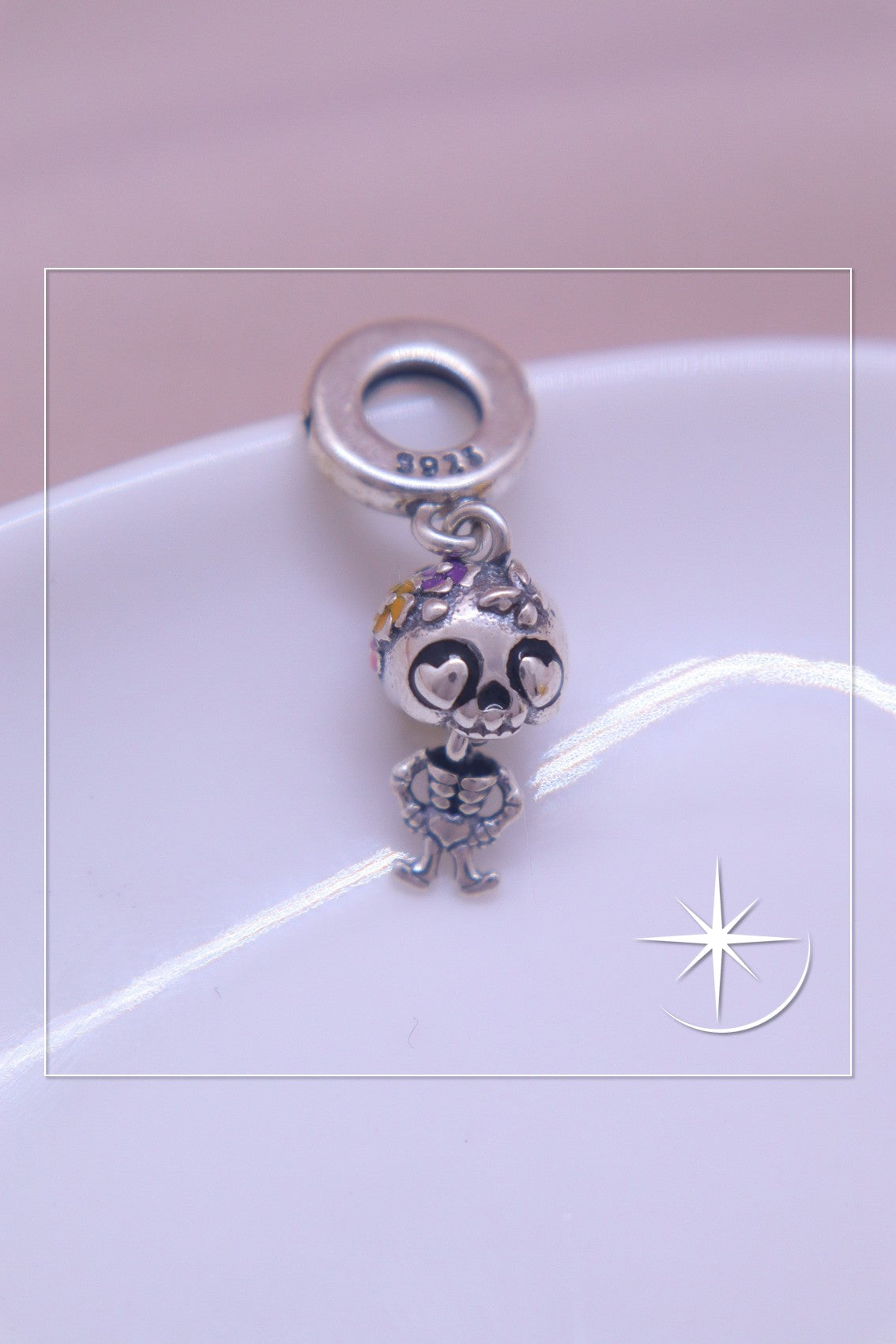 CHARMS CALAVERITA PLATA LEY 925