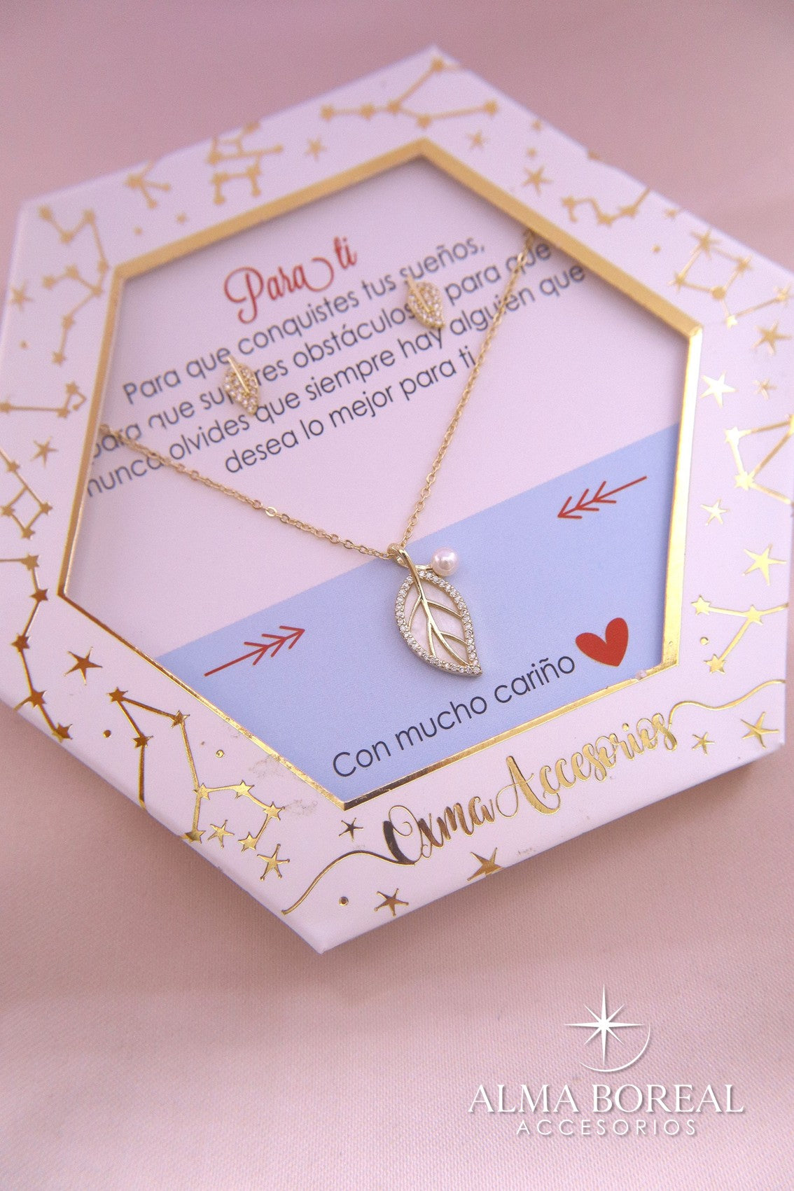 CONJUNTO HOJA RODIO
