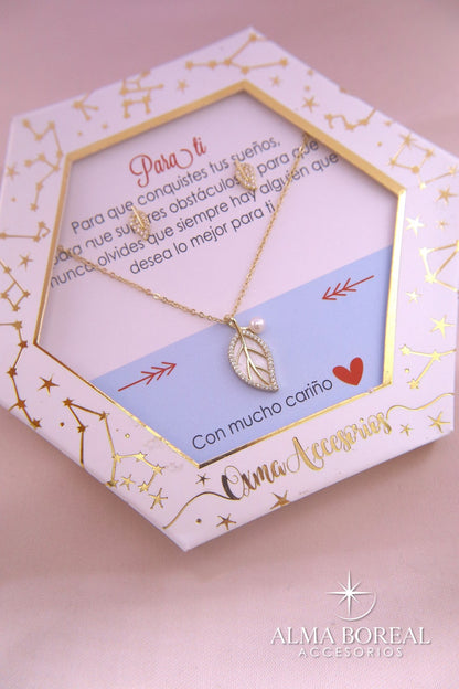 CONJUNTO HOJA RODIO