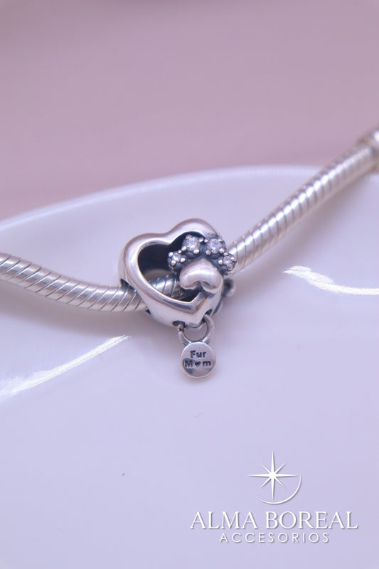 CHARMS MAMÁ DE 4 PATAS PLATA LEY 925