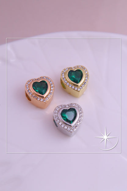 CHARMS CORAZÓN RODIO