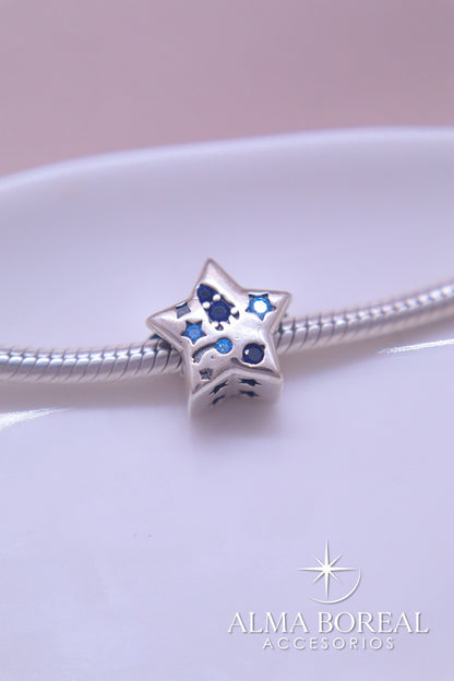 CHARMS ESTRELLA PERRUNA PLATA LEY 925