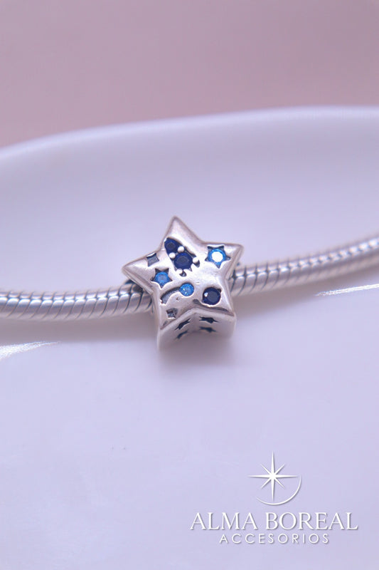CHARMS ESTRELLA PERRUNA PLATA LEY 925