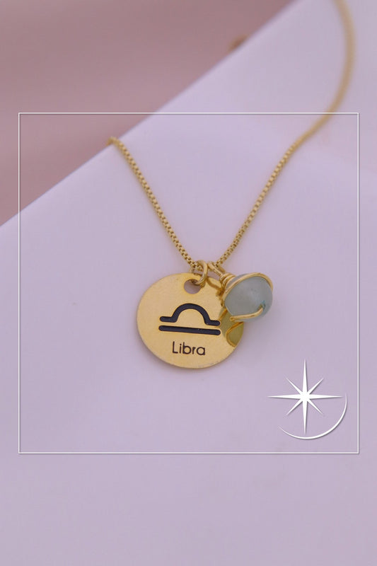 COLLAR SIGNO ZODIACAL LIBRA