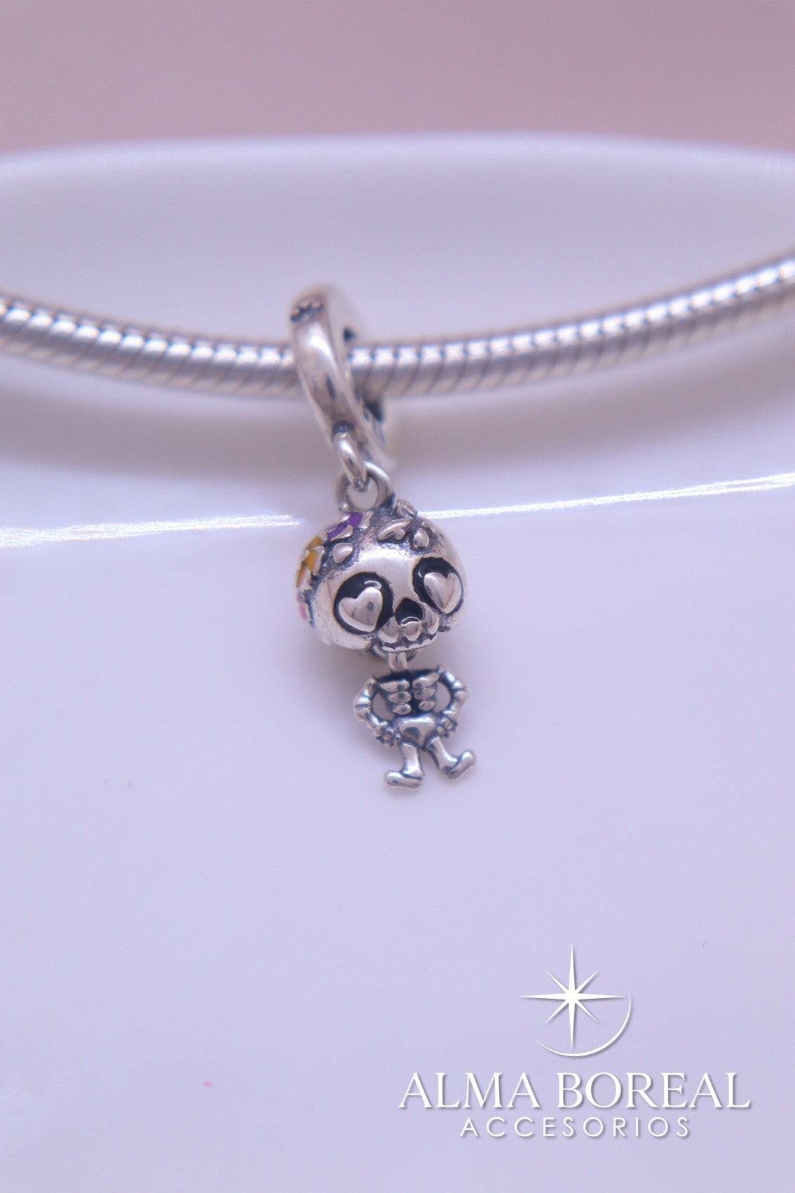 CHARMS CALAVERITA PLATA LEY 925