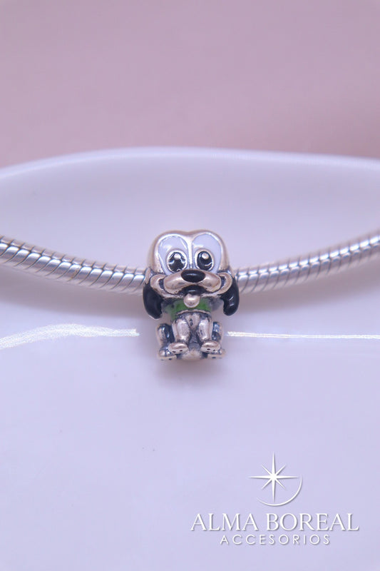 CHARMS MINI PUPPY PLATA LEY 925