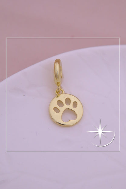 CHARMS GOLDEN PAW RODIO