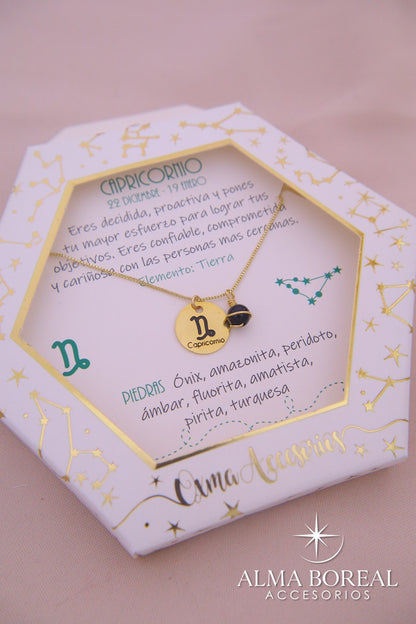 COLLAR SIGNO ZODIACAL CAPRICORNIO