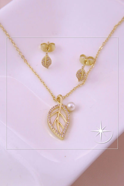 CONJUNTO HOJA RODIO