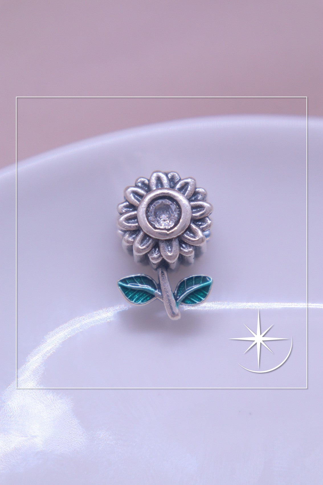 CHARMS DULCE GIRASOL PLATA LEY 925