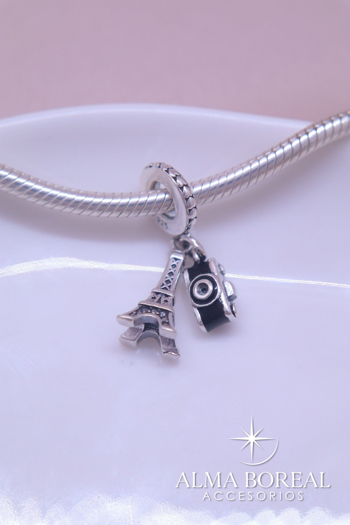 CHARMS RECUERDOS DE PARÍS PLATA LEY 925