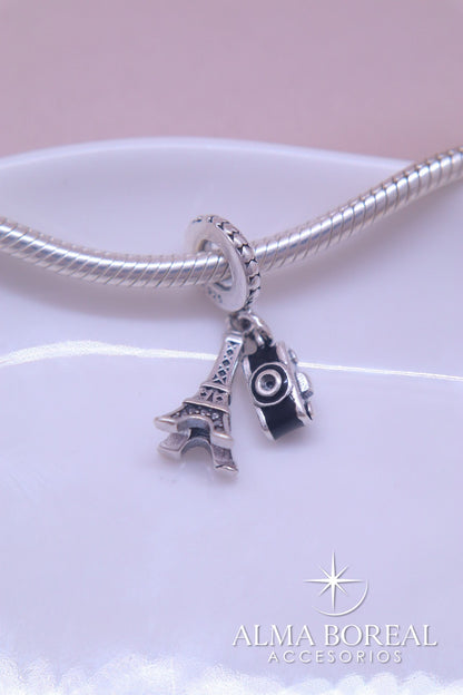 CHARMS RECUERDOS DE PARÍS PLATA LEY 925