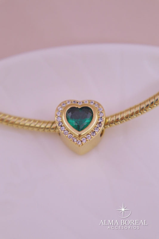 CHARMS CORAZÓN RODIO