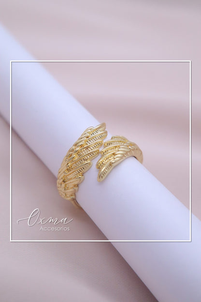 ANILLO ALAS DORADO