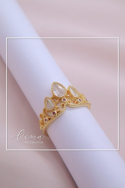 ANILLO CORONA RAPUNZEL