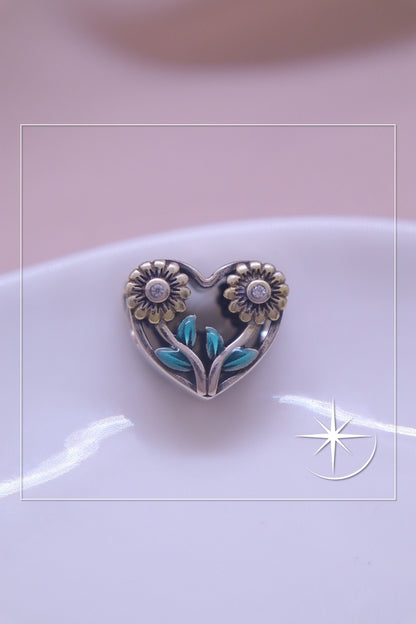 CHARMS GIRASOLES DEL ALMA PLATA LEY 925