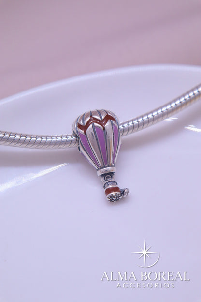 CHARMS GLOBO DE ILUSIONES PLATA LEY 925