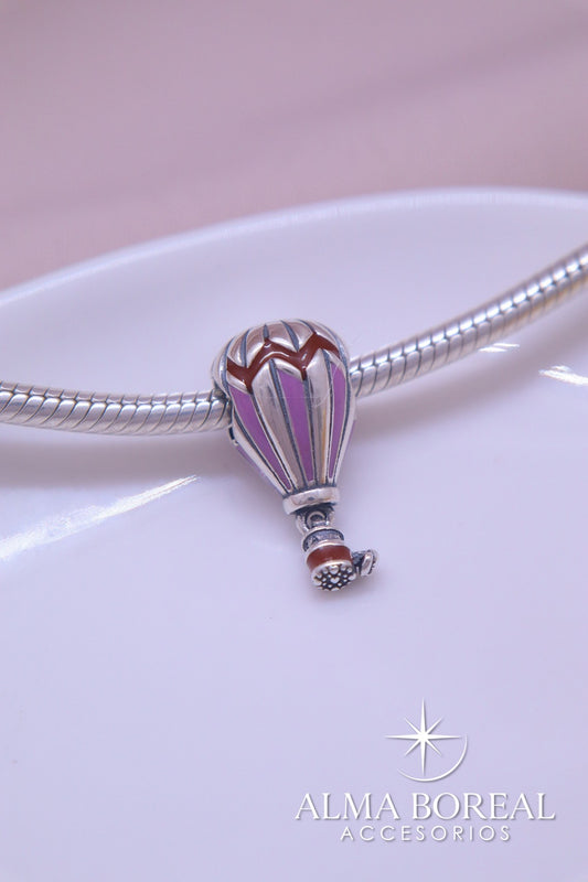 CHARMS GLOBO DE ILUSIONES PLATA LEY 925
