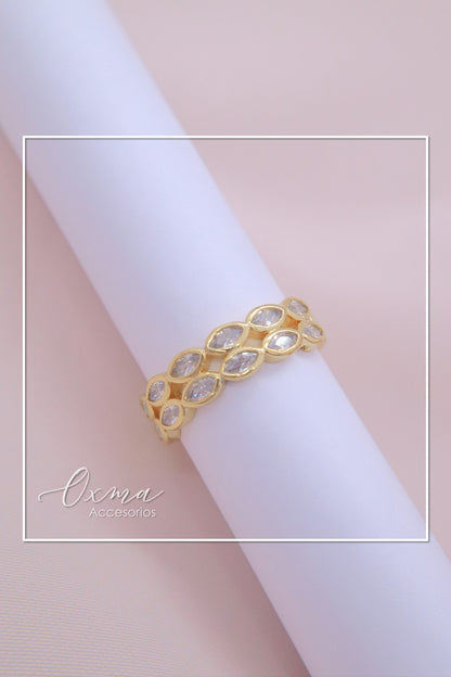 ANILLO DOBLE LINEA