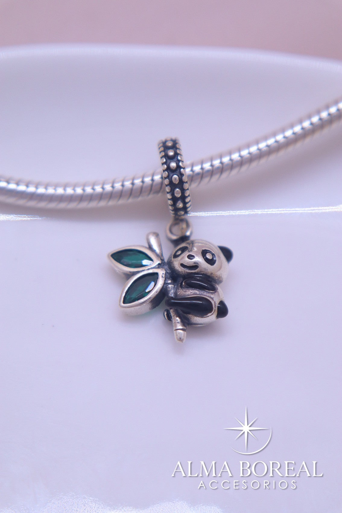 CHARMS OSO TROPICAL PLATA LEY 925