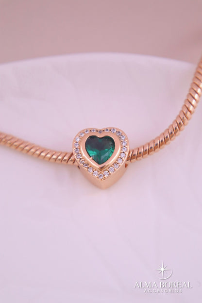 CHARMS CORAZÓN RODIO