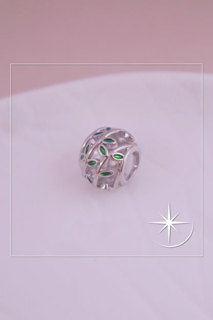 CHARMS SILUETA NATURAL RODIO