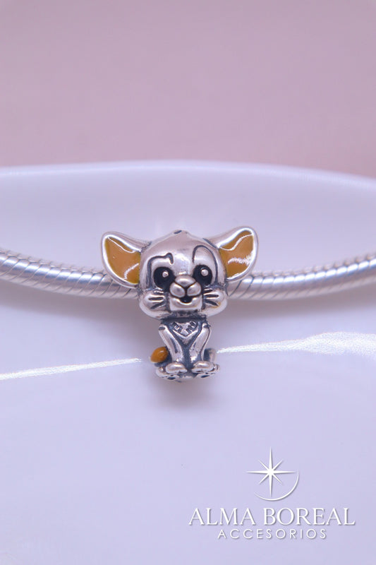 CHARMS RATÓN TRAVIESO PLATA LEY 925