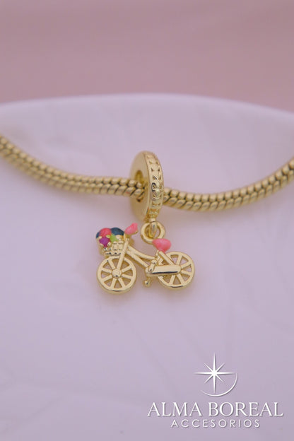 CHARMS BICI DE ENSUEÑO RODIO