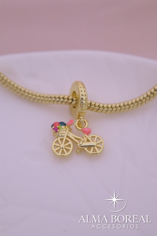CHARMS BICI DE ENSUEÑO RODIO