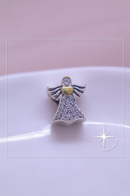 CHARMS LUZ DE ÁNGEL PLATA LEY 925