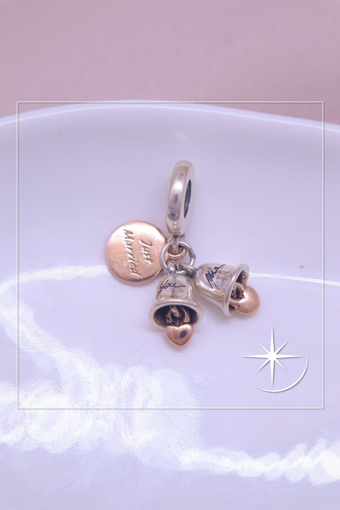 CHARMS CAMPANAS PLATA LEY 925
