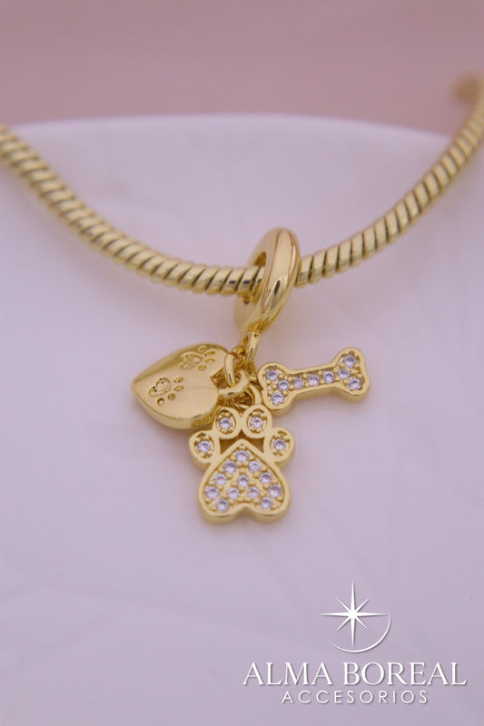 CHARMS LAZO INCONDICIONAL RODIO